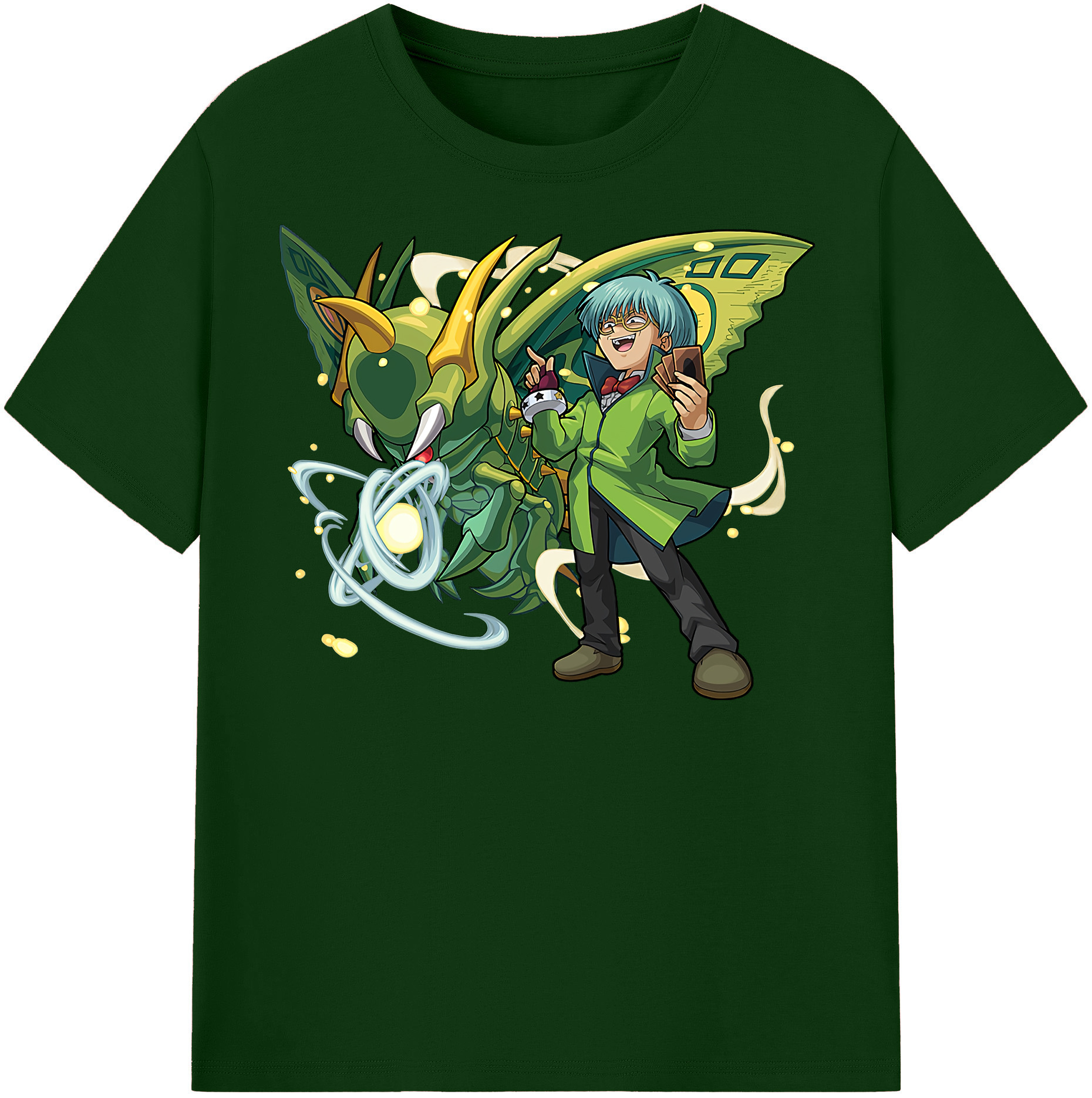 （画像用） 遊☆戯☆王 Yu-Gi-Oh! 綿100％半袖Tシャツ（フロントプリント）